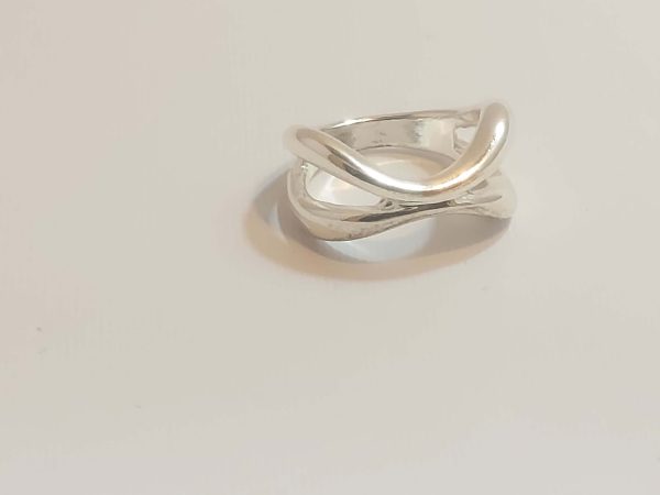 حلقه بدل نقره ای بینهایت