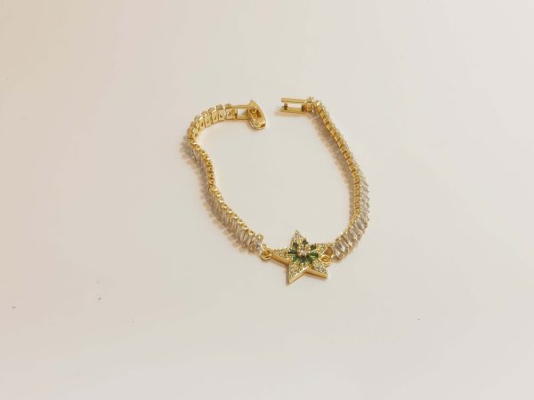 دستبند بدل کارتیر با پلاک ستاره